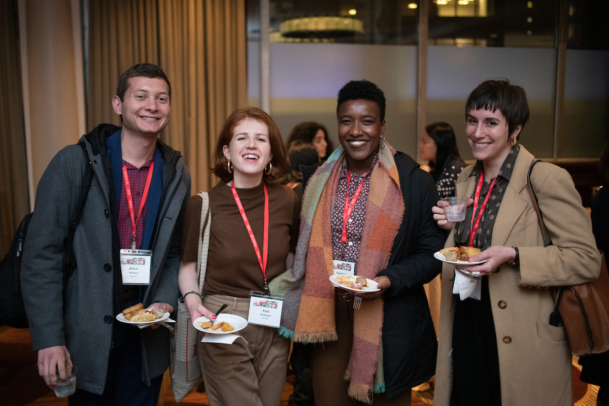 Attendees at the Reception for Graduate Students at AHA20